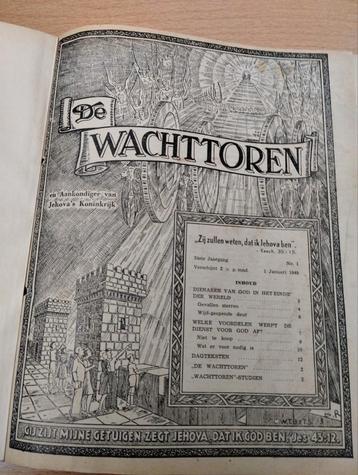 De Wachttoren jaargang 1949 beschikbaar voor biedingen