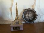 Duo de souvenirs de Paris : 1 tour Eiffel et 1 vide poche, Antiquités & Art, Enlèvement