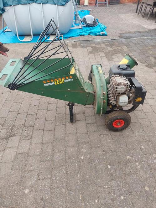 hakselaar mighty mac, Tuin en Terras, Hakselaars, Gebruikt, Benzine, Ophalen