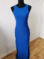 Blauwe jurk met dubbele split van Club L - Maat 12 (=40), Kleding | Dames, Ophalen of Verzenden, Blauw