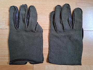 HANDSCHOENEN VAN STOF/LEER - US WW2 - REPRO