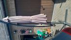 Zweef parasol met paal en voet, Ophalen