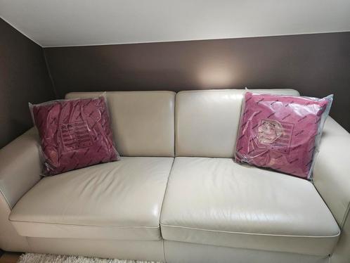2 coussins NATUZZI en cuir rouge, Huis en Inrichting, Woonaccessoires | Kussens, Nieuw, Rood, Vierkant, Ophalen of Verzenden