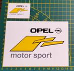 Lot 2x stickers Opel Motor Sport, Sport, Enlèvement ou Envoi