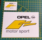 Lot 2x stickers Opel Motor Sport, Enlèvement ou Envoi, Sport