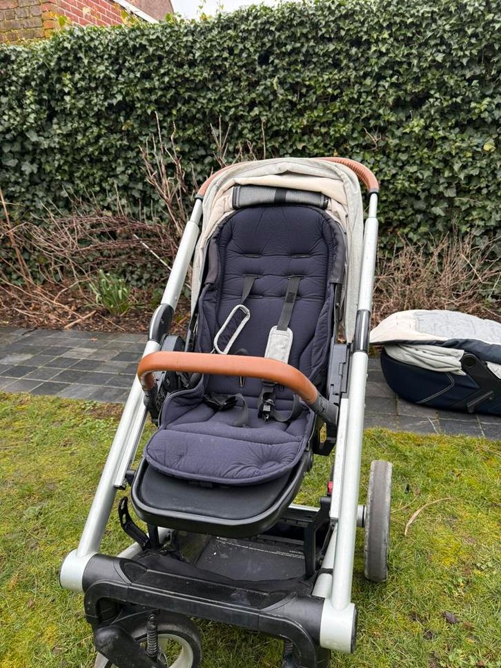 Mutsy igo, Kinderen en Baby's, Buggy's, Gebruikt, Overige merken, Duomodel, Verstelbare rugleuning, Voetenzak, Zonnekap, Ophalen