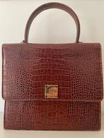 Handtas escada 100% leder, Handtassen en Accessoires, Ophalen, Zo goed als nieuw, Bruin, Handtas