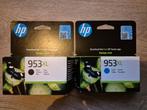 HP 953XL - Noir et cyan, Enlèvement ou Envoi, Neuf, Cartridge, Hp