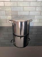 Kookpot DeMeyere, Huis en Inrichting, Ophalen, Zo goed als nieuw, Kookpan of Snelkookpan, Keramische plaat