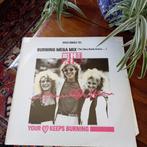 vinyl (maxi 45T) blind date "your keeps burning", CD & DVD, Vinyles | Pop, Utilisé, Enlèvement ou Envoi, 1980 à 2000