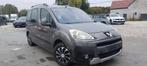 Peugeot Partner Tepee 1.6HDi VENDU EN L'ETAT MARCHAND EXPORT, Auto's, Stof, Gebruikt, Zwart, 4 cilinders