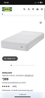 Twee matrassen 90-200cm, Ophalen, 90 cm, Zo goed als nieuw, Matras