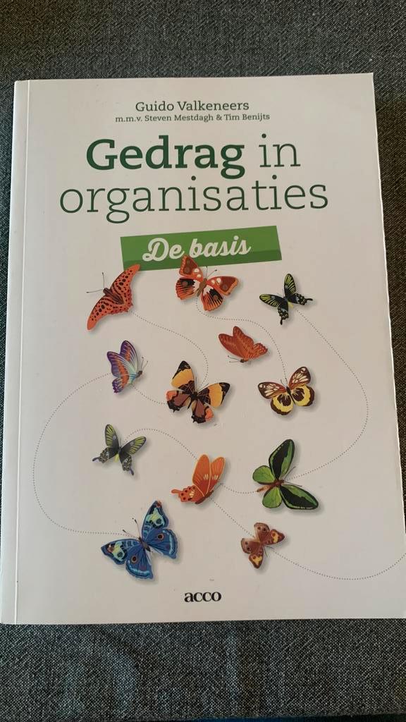 Tim Benijts - Gedrag in organisaties, Livres, Psychologie, Enlèvement ou Envoi