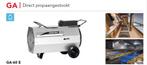 Thermomobile warmeluchtblazer GA-24E, Doe-het-zelf en Bouw, Verwarming en Radiatoren, Ophalen, Nieuw, Thermostaat