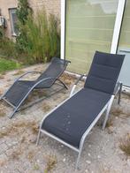 2 ligstoelen op te knappen, Tuin en Terras, Ligbedden, Ophalen, Gebruikt