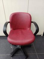 Kappersstoel, Ophalen, Gebruikt, Rood