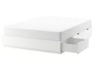 Tweepersoonsbed 160x200 Ikea Nordli, Huis en Inrichting, Ophalen, Gebruikt, Tweepersoons, 200 cm