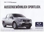 Brochure SsangYong Actyon Sports 01-2017 DUITSLAND, Livres, Autos | Brochures & Magazines, Comme neuf, SsangYong, Autres marques