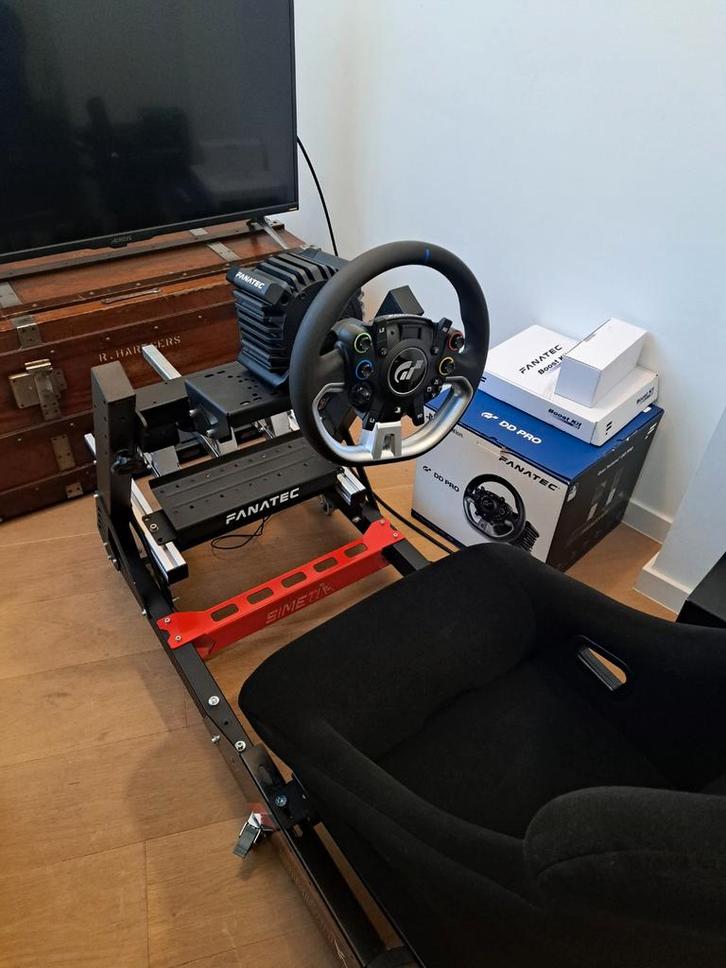 Fanatec DD Pro Racing setup (ps5 - pc), Games en Spelcomputers, Spelcomputers | Sony Consoles | Accessoires, Ophalen