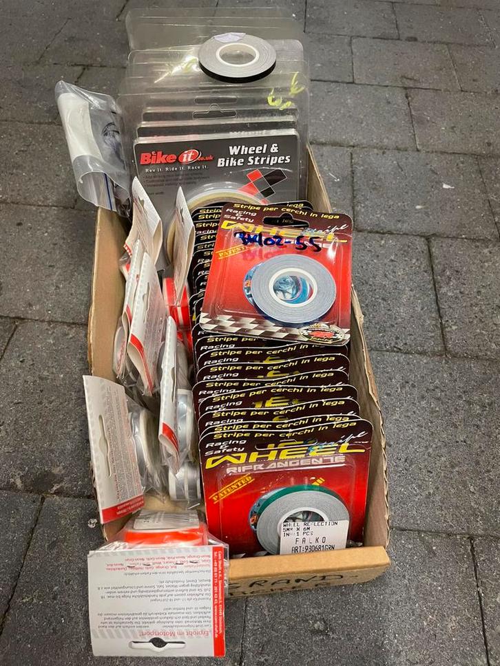 Partij Rimstickets (velgrandstickers), Motoren, Accessoires | Stickers, Ophalen of Verzenden