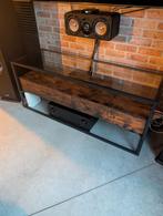 Tv wand meubel / Side table, Ophalen, Zo goed als nieuw, Glas