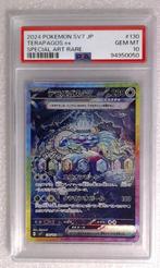 Terapagos ex (sv7 130) - Jap - PSA10 - #117, Hobby en Vrije tijd, Ophalen of Verzenden, Nieuw, Losse kaart