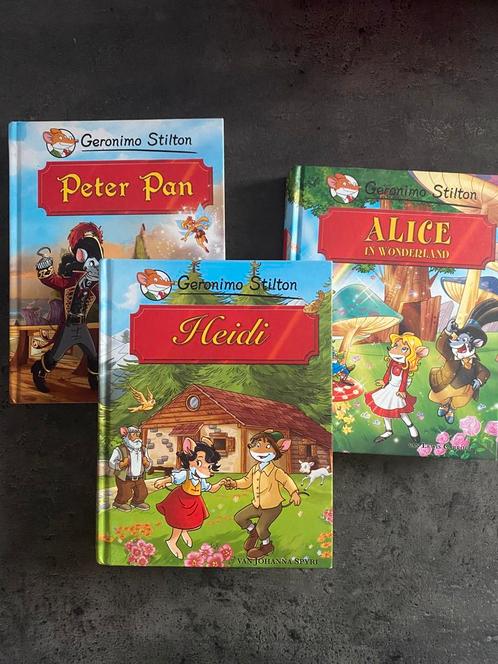Pakket van 3 Geronimo Stilton-sprookjesboeken, Boeken, Kinderboeken | Jeugd | onder 10 jaar, Zo goed als nieuw, Fictie algemeen