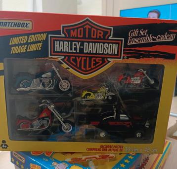 Harley Davidson Matchbox cadeauset  beschikbaar voor biedingen
