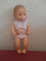 Vintage babypop jaren ’80 – 40 cm – met speen, Verzamelen, Ophalen of Verzenden, Gebruikt, Pop