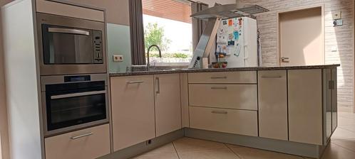 Keuken in T-vorm, Huis en Inrichting, Keuken | Keukenelementen, Gebruikt, Wit, Ophalen