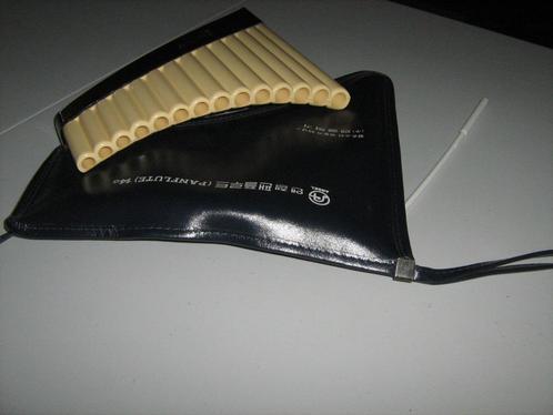 Panfluit, Muziek en Instrumenten, Blaasinstrumenten | Overige, Zo goed als nieuw, Met koffer of draagtas, Ophalen