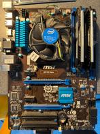 Carte mère MSI + Intel i7 + 8go Corsair, Computers en Software, Moederborden, Ophalen of Verzenden, Intel