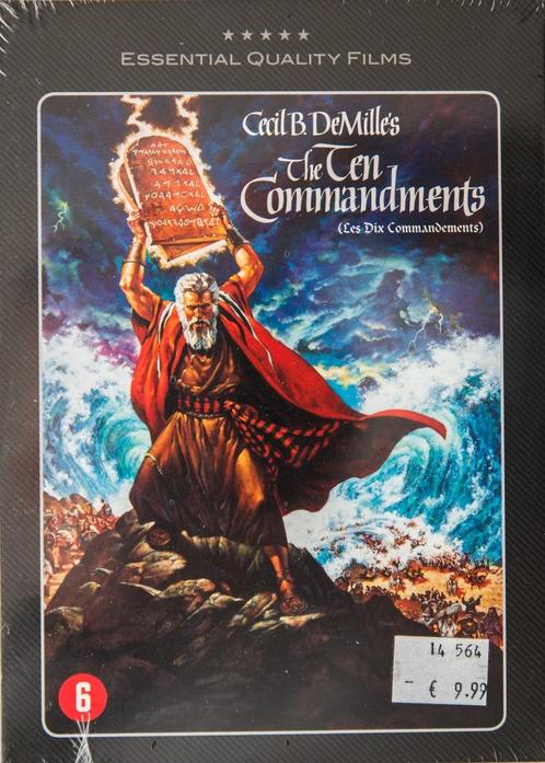 dvd the ten commandments, Cd's en Dvd's, Dvd's | Klassiekers, Nieuw in verpakking, Overige genres, Ophalen of Verzenden