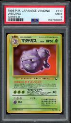Weezing PSA 9 - #110 - Vending Series III 1998, Hobby en Vrije tijd, Verzamelkaartspellen | Pokémon, Ophalen of Verzenden, Zo goed als nieuw