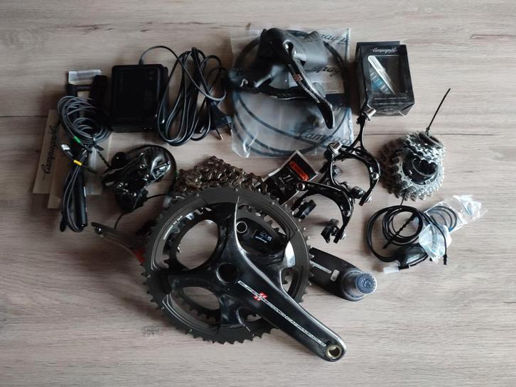 Groupe Campagnolo Super Record/Record 11 EPS, Vélos & Vélomoteurs, Vélos Pièces, Neuf, Vélo de course, Enlèvement ou Envoi