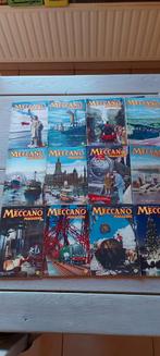 12 magazines Meccano 1958, Collections, Enlèvement ou Envoi