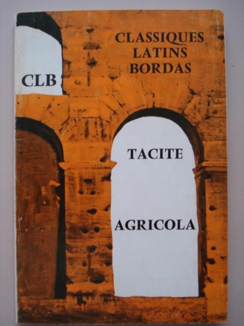 3. Tacite Agricola Classiques Latins bordas 1965, Livres, Littérature, Utilisé, Europe autre, Envoi