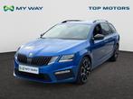 Skoda Octavia Combi RS RS*CANTON AUDIO*230PK*SENSOREN*GPS*CA, Autos, Skoda, Argent ou Gris, Break, Essence, Octavia