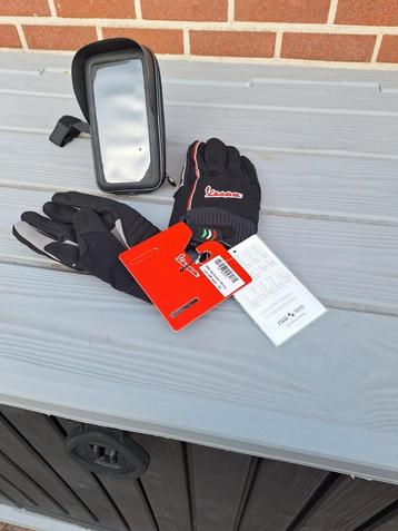 te koop  vespa handschoenen  maat xl en  een  GPS  houder, Auto-onderdelen, Ophalen, Nieuw