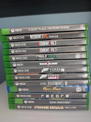 Xbox one/ series X 13 games zie foto voor titels  beschikbaar voor biedingen