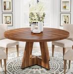 Nieuwe ronde eettafel 120cm - in doos!, Huis en Inrichting, Tafels | Eettafels, Rond, Nieuw, Vier personen, 50 tot 100 cm