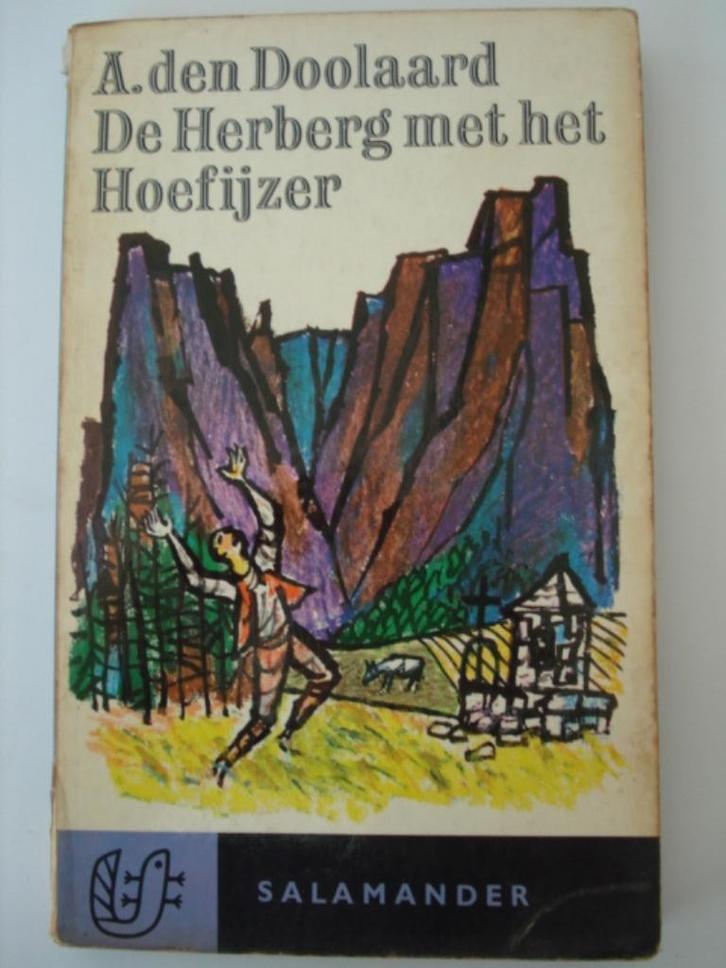 BK2. A. den Doolaard De Herberg met het Hoefijzer Salamander, Livres, Romans, Utilisé, Pays-Bas, Envoi