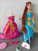 Hele mooie barbie prinses met extra kleertjes, Ophalen of Verzenden, Zo goed als nieuw, Barbie