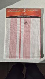 Art. 893 Halflinnen Keukenhanddoeken (Rood), Huis en Inrichting, Keuken | Textiel, Ophalen of Verzenden, Nieuw, Rood, Theedoek of Handdoek