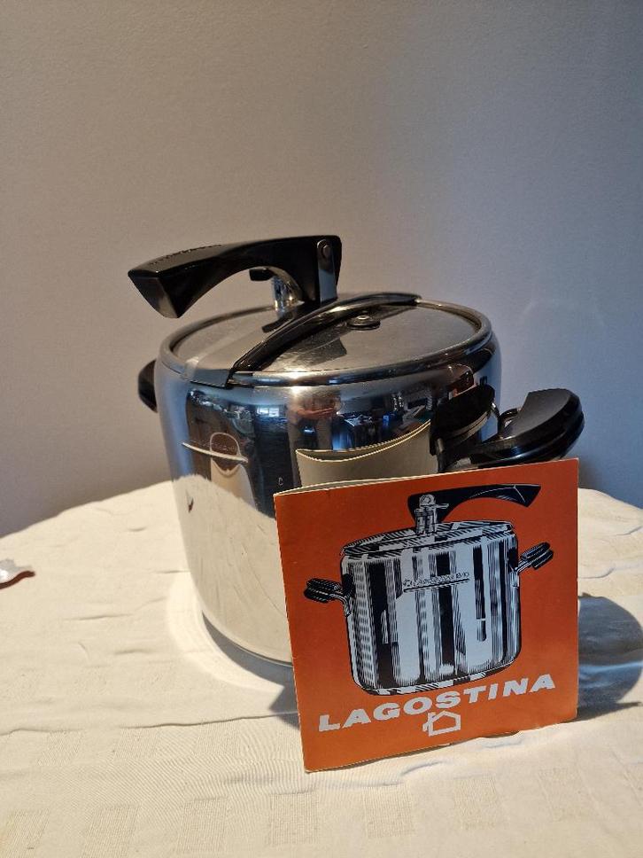 Autocuiseur Lagostina, Maison & Meubles, Cuisine | Casseroles & Poêles, Utilisé, Enlèvement ou Envoi