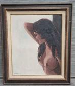 huile sur toile signe pol magis, Ophalen of Verzenden