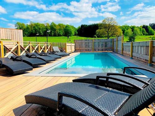 Verwarmd Zwembad en Hotspring Jacuzzi in Ardennenverblijf, Tuin en Terras, Zwembaden, Ophalen