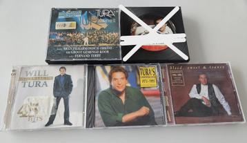 4 CD / CD verzamelalbums : Will Tura beschikbaar voor biedingen