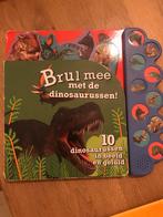 Boek dinosaurussen met geluiden, Gelezen, Ophalen of Verzenden