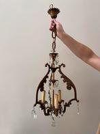 Antieke luster met Kristal, Antiek en Kunst, Ophalen